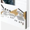 ZEP ZT4146 Zermatt cadre photo en bois blanc marron 10x15 cm