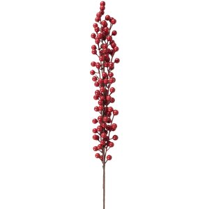 Clayre & Eef 65850 Branche décorative rouge...