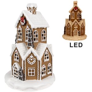 Clayre & Eef 6PR4307 Maison de Noël LED Ø...