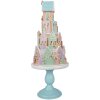 Clayre & Eef 5PR0136 Déco Maison pastel bleu rose Ø 24x59 cm Polyrésine