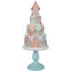 Clayre & Eef 5PR0136 Déco Maison pastel bleu rose Ø 24x59 cm Polyrésine