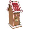 Clayre & Eef 6PR4251 Maison en pain dépices Décoration Marron Blanc 18x14x31 cm