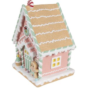 Clayre & Eef 6PR4263 Maison décorative rose...