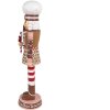 Clayre & Eef 6PR4256 Décoration Casse-Noisette Marron Rose 15x12x46 cm