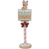 Clayre & Eef 6PR4265 Décoration de Noël Boîte aux lettres rose 11x10x36 cm Polyrésine