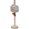 Clayre & Eef 6PR4265 Décoration de Noël Boîte aux lettres rose 11x10x36 cm Polyrésine