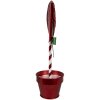 Clayre & Eef 6Y5627 Décoration Lollipop rouge métal 12x9x31 cm