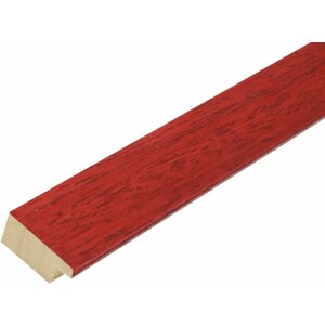 Deknudt S226K4 cadre photo bois rouge 10x15 à 70x100 cm profil plat