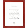 Deknudt S226K4 cadre photo bois rouge 10x15 à 70x100 cm profil plat
