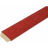 Deknudt S226K4 cadre photo bois rouge 10x15 à 70x100 cm profil plat