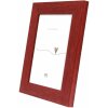 Deknudt S226K4 cadre photo bois rouge 10x15 à 70x100 cm profil plat