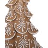 Clayre & Eef 6PR3905GG Arbre de Noël LED Marron Beige 26x23x42 cm 3xAA