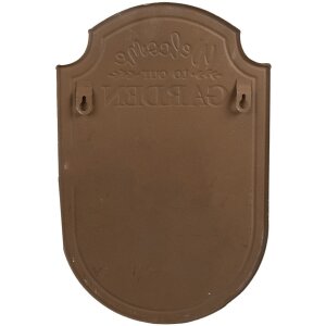 Clayre & Eef 6Y5675 Porte-plantes brun métal antique 23x10x36 cm