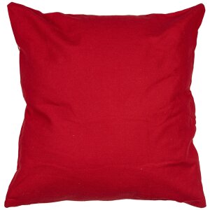 Clayre & Eef KT021.355 Housse de coussin Rouge Blanc...