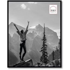 Haes Deco Cadre photo plastique EF7B Easy Frame noir...