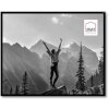 Haes Deco Cadre photo plastique EF7B Easy Frame noir 40x50 cm montage mural