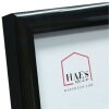 Haes Deco Cadre photo plastique EF7B Easy Frame noir 40x50 cm montage mural