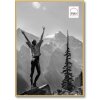 Haes Deco Cadre photo plastique EF8G Easy Frame Gold 50x70 cm pour montage mural