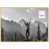 Haes Deco Cadre photo plastique EF8G Easy Frame Gold 50x70 cm pour montage mural