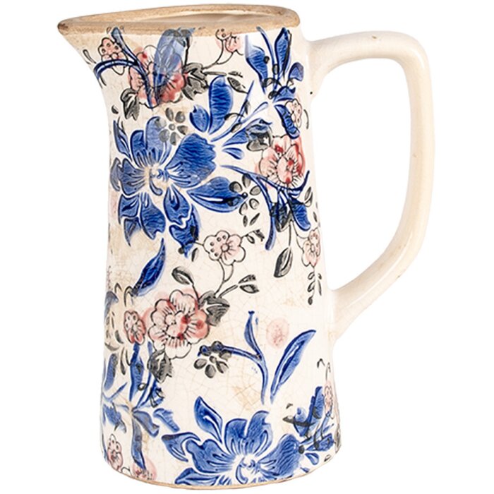 Clayre & Eef 6CE1923M Décoration Pot à fleurs 16x11x20 cm