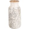 Clayre & Eef 6CE1927L Vase Ø 15x32 cm Blanc