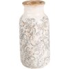 Clayre & Eef 6CE1927L Vase Ø 15x32 cm Blanc