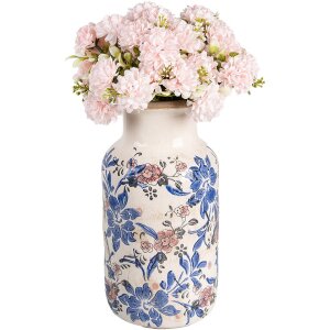 Clayre & Eef 6CE1928M Vase design fleur Ø 14x26 cm