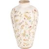 Clayre & Eef Vase 6CE1937S Décor floral Ø 17x30 cm