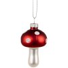 Clayre & Eef 6GL4477 Boule de Noël champignon Ø 4x7 cm