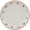 Clayre & Eef LPRDP Vaisselle Assiette à déjeuner Ø 20 cm Beige Céramique Fleurs Ronde