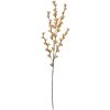 Clayre & Eef 5PL0115W Branche décorative avec fleurs Beige 102 cm