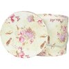 Clayre & Eef 66004 Set de 3 boîtes à chapeau Ø 23/20/17 cm Floral Vintage Design