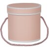 Clayre & Eef 66009P Boîte cadeau Rose Ronde Ø 12x12 cm Carton