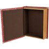 Clayre & Eef 65755 Lot de 3 boîtes de rangement rouge-blanc 27x22x7 cm