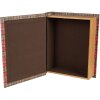 Clayre & Eef 65756 Boîte de rangement Set Rouge Blanc 3 tailles Noël MDF
