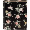 Clayre & Eef 66013Z Boîte forme livre fleurs noir 17x14x5 cm