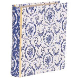Clayre & Eef 66016 Boîte forme livre Blanc Bleu...