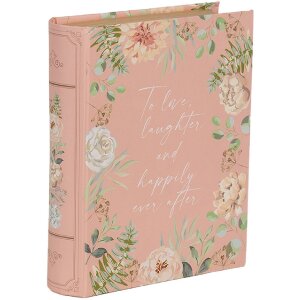 Clayre & Eef 66018 Boîte forme livre rose...
