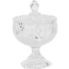 Clayre & Eef 6GL5002 Pot à provisions avec couvercle Ø 10x15 cm