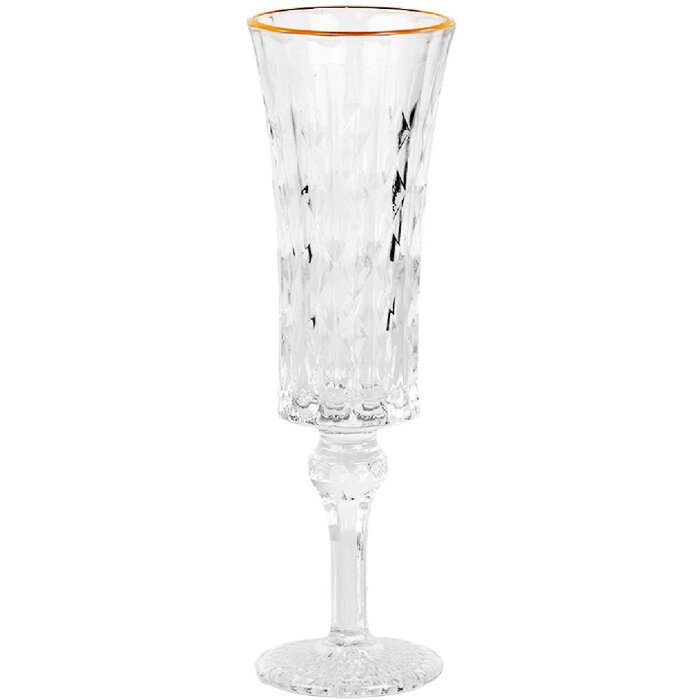Clayre & Eef 6GL5011 Flûte à champagne Ø 6x20 cm / 100 ml