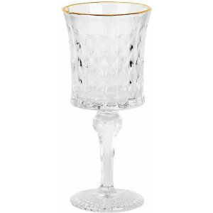 Clayre & Eef 6GL5012 Verre à vin Transparent...