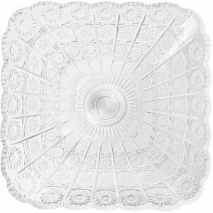 Clayre & Eef 6GL5015 Coupe sur pied Verre transparent 29x29x18 cm