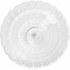 Clayre & Eef 6GL5016 Coupe sur pied Transparent Ø 32x21 cm Verre
