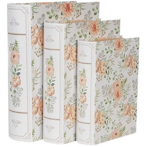 Clayre & Eef 66021 Boîte en forme de livre, lot...