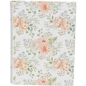 Clayre & Eef 66021 Boîte en forme de livre, lot de 3, blanc vert, style campagnard