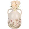 Clayre & Eef 6CE1947L Vase Beige Rose Ø 16x22 cm Céramique style rustique