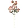 Clayre & Eef 5PL0120 Branche décorative Fleurs roses 22x11x85 cm Moderne Plastique