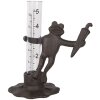 Clayre & Eef 6Y5647 Précipitateur Pluviomètre brun 14x8x12 cm
