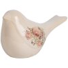 Clayre & Eef 6CE1951M Décoration Oiseau Céramique Beige 22x9x12 cm