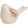 Clayre & Eef 6CE1951S Décoration Oiseau Beige Rose 16x7x9 cm